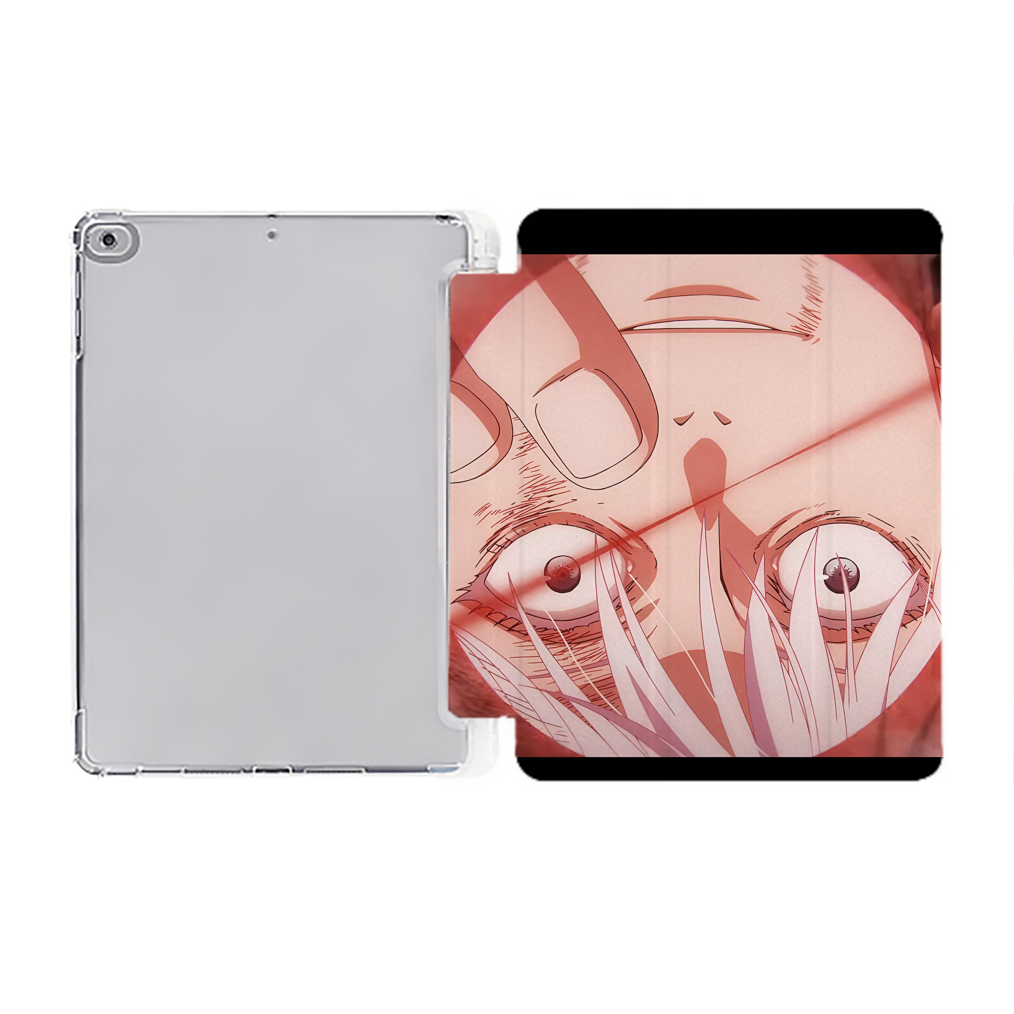 （画像用） SPY×FAMILY间谍家家酒 IPad ケース ペン収納付き 三つ折りスタンド PUレザー×シリコン 対応機種9.5/10.5/10.9インチ